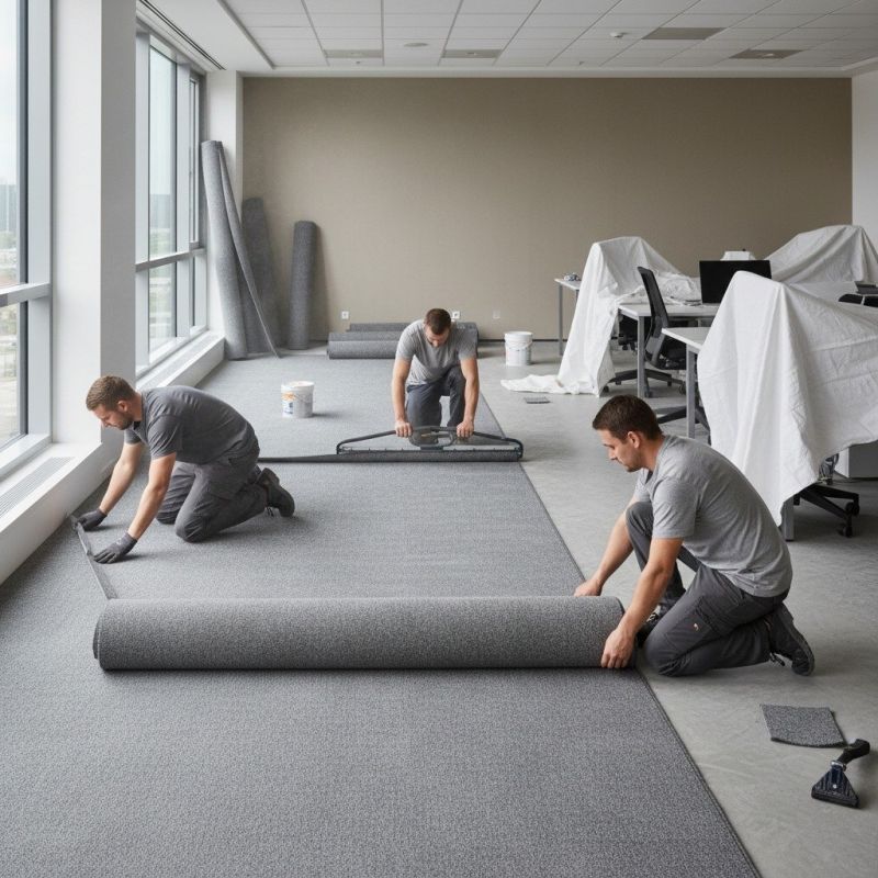 Our team working on Flooring Service projects in Stafford, VA