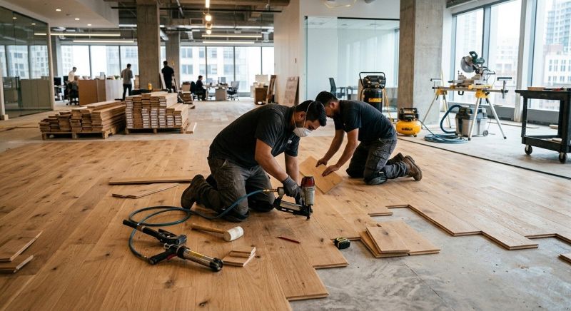 Commercial Hardwood Service in Remington, VA