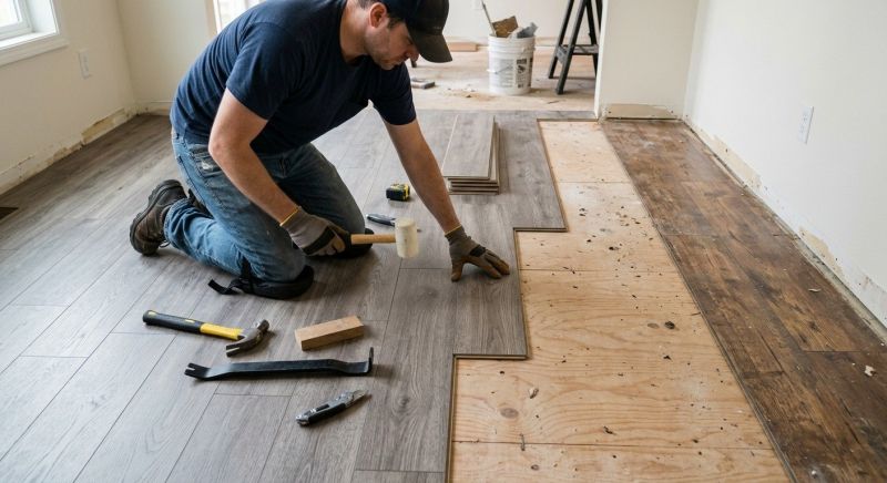 Laminate Floor Installation in Fauquier County, VA