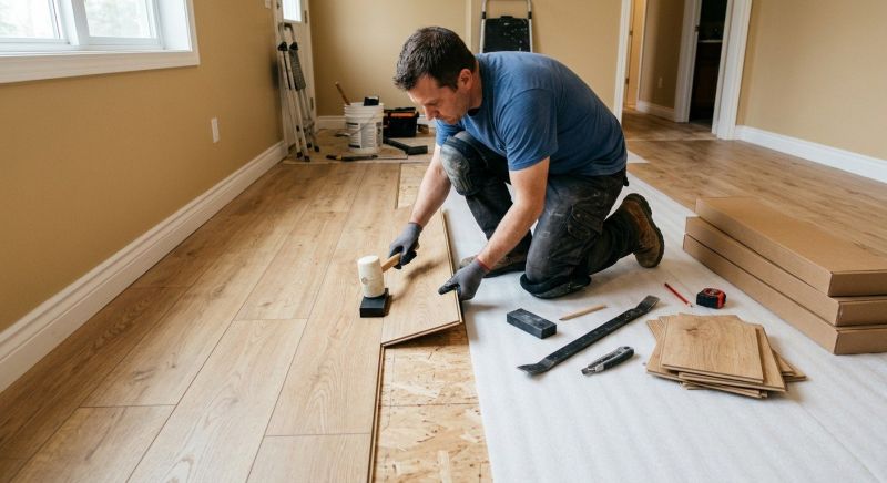 Laminate Floor Installation in King George, VA