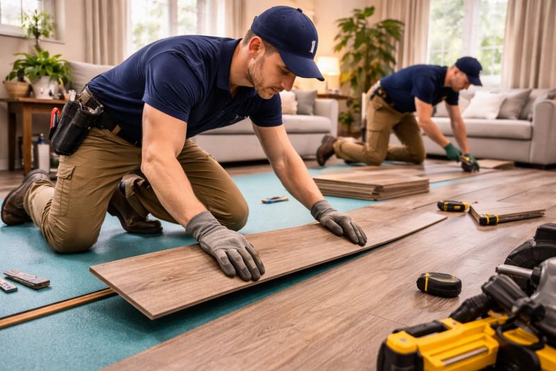 Laminate Floor Remodeling in Stafford, VA