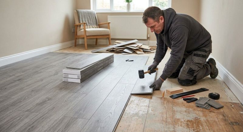 Laminate Floor Replacement in Clifton, VA