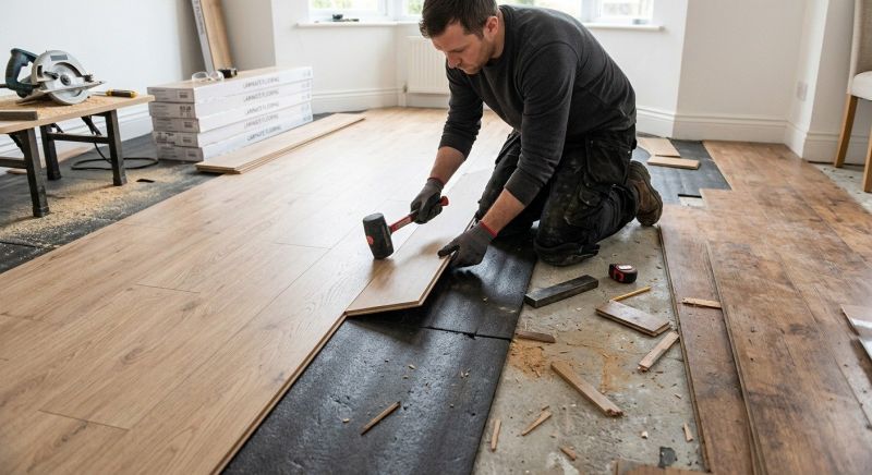 Laminate Floor Replacement in Spotsylvania County, VA