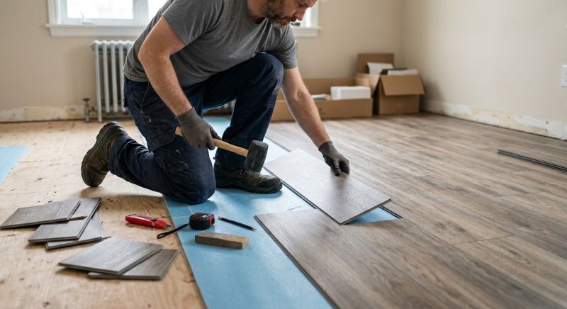 Linoleum Floor Installation in Burke, VA