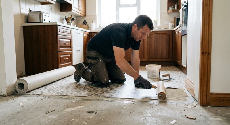 Linoleum Floor Installation in Catlett, VA