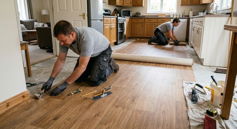 Linoleum Floor Installation in Stafford, VA
