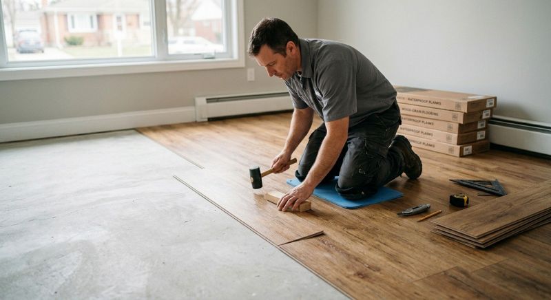 Linoleum Floor Installation in Lorton, VA