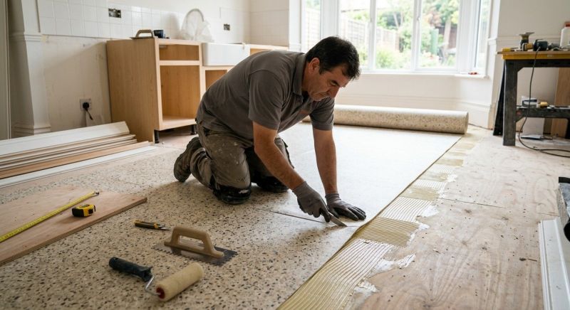 Linoleum Floor Installation in Nokesville, VA