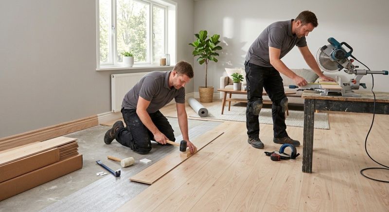 Plank Laminate Installation in Stafford, VA