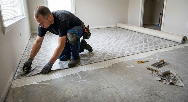 Sheet Flooring Installation in Catlett, VA