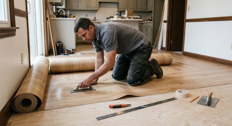 Sheet Flooring Installation in Catlett, VA