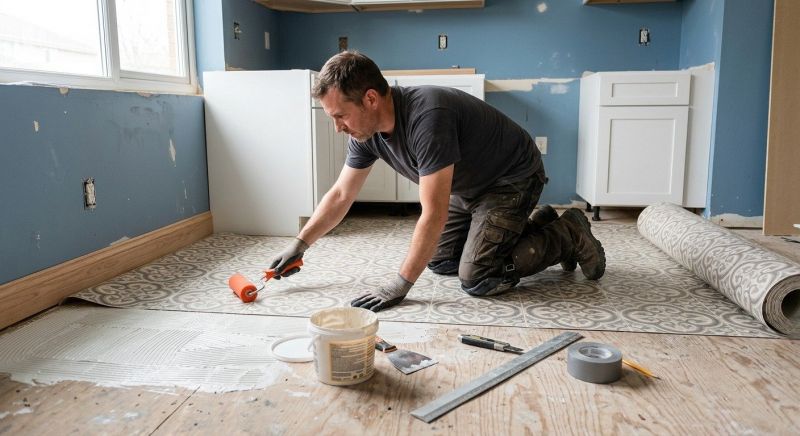 Sheet Flooring Installation in Triangle, VA