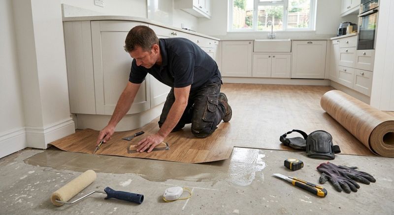 Sheet Linoleum Installation in Bealeton, VA
