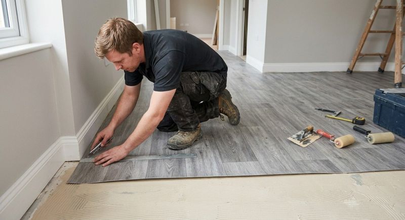 Sheet Vinyl Installation in Fauquier County, VA