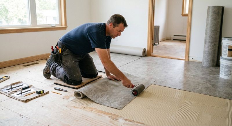 Sheet Vinyl Installation in Warrenton, VA