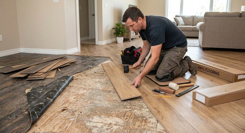 Vinyl Flooring Installation in Stafford, VA