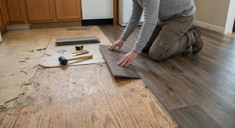 Vinyl Tile Replacement in Stafford, VA